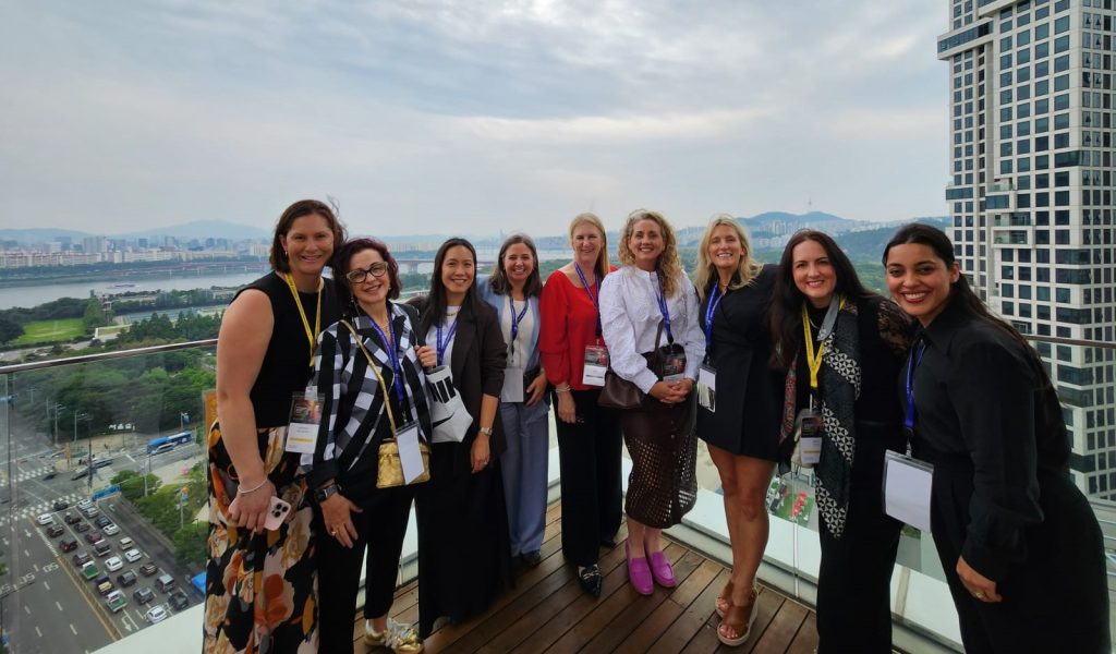 Nicola Mills with EY Women Annual Conference